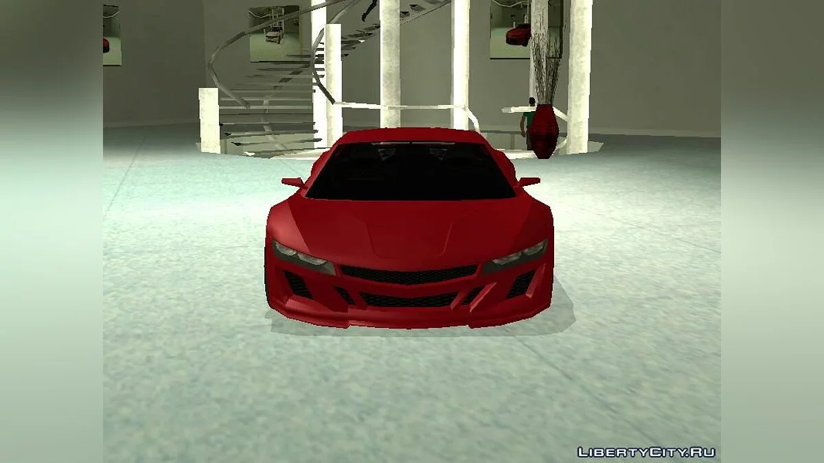 Acura NSX 2017 Lowpoly / GTA San Andreas
