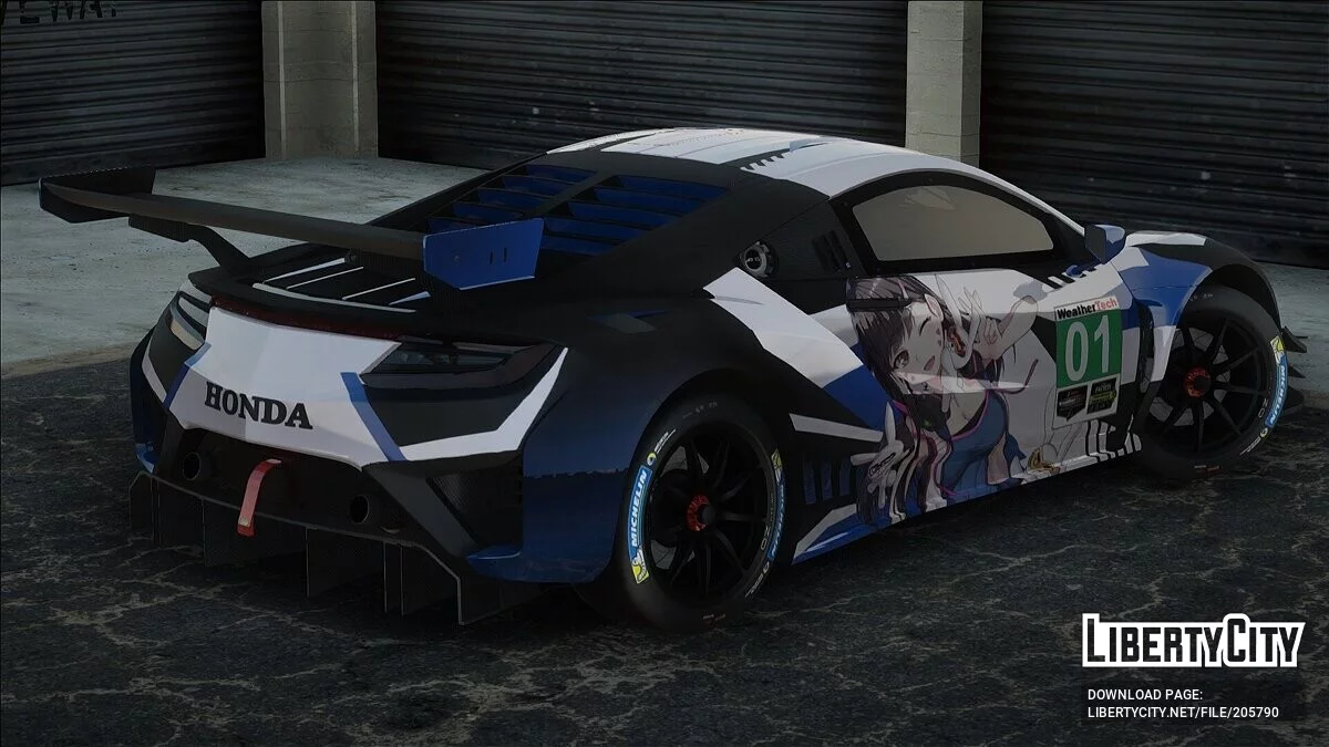 2018 Acura NSX GT3 / GTA San Andreas