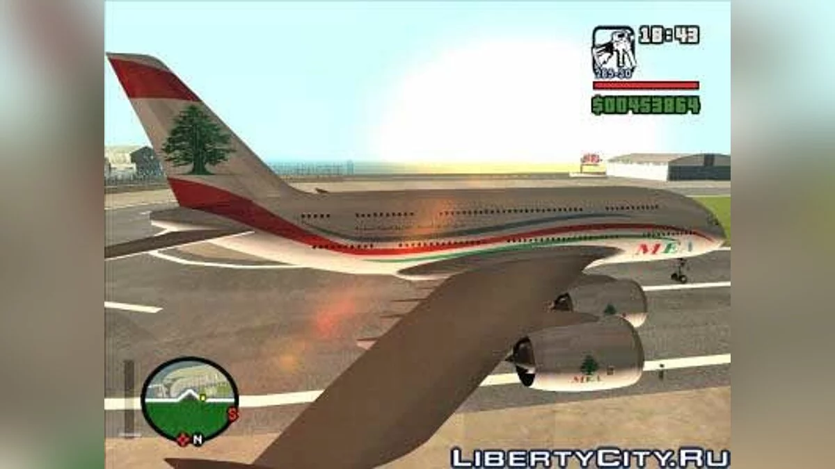MEA Airbus A380-800 / GTA San Andreas