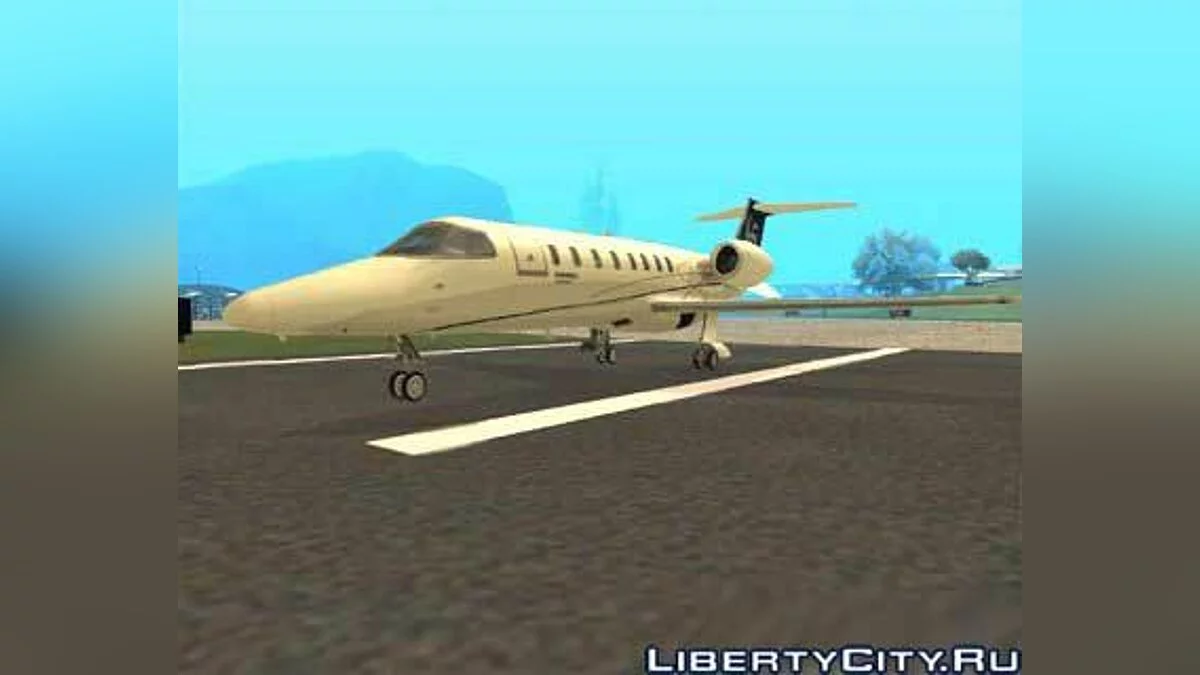 Bombardier Learjet XR 45 / GTA San Andreas
