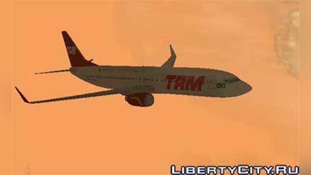 Boeing 737-800 Tam Skin для GTA San Andreas - Картинка #1