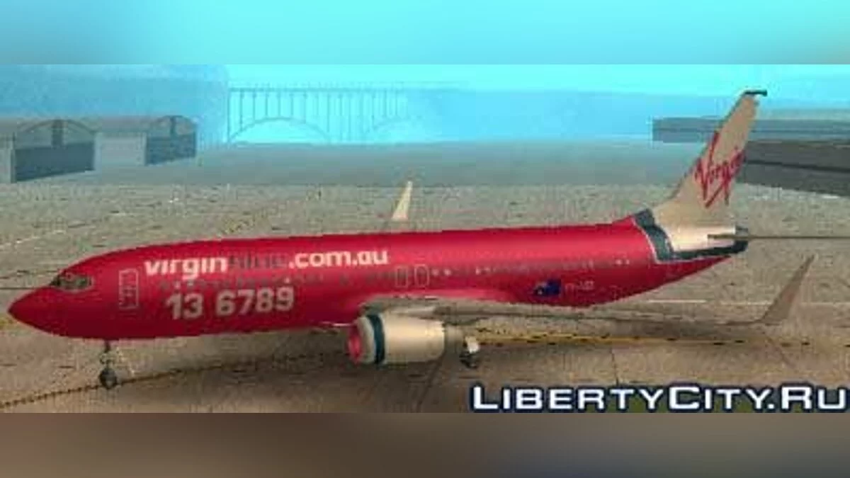 Virgin Blue Boeing 737 800 / GTA San Andreas