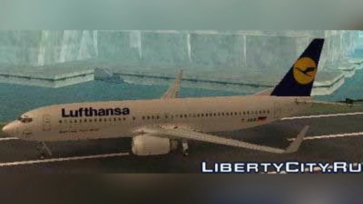 Lufthansa Boeing 737 800 Skin / GTA San Andreas
