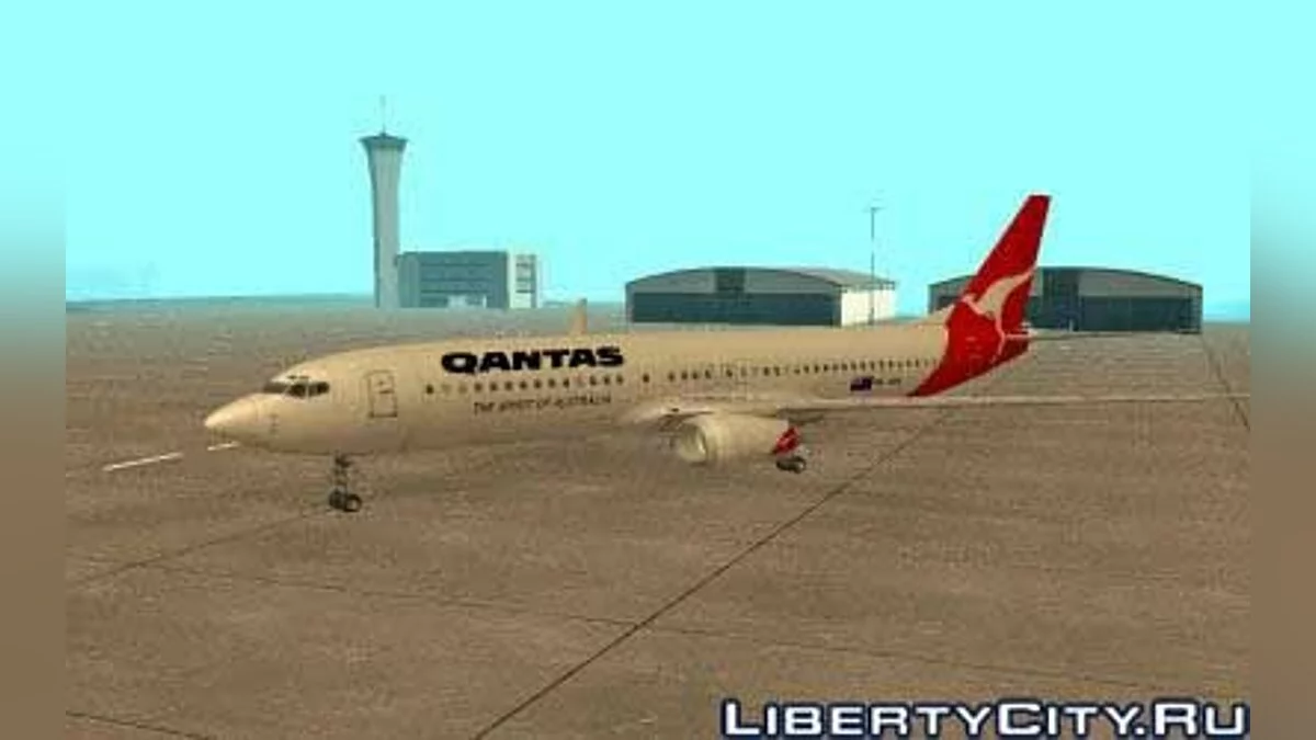 Qantas 737 800 Skin / GTA San Andreas