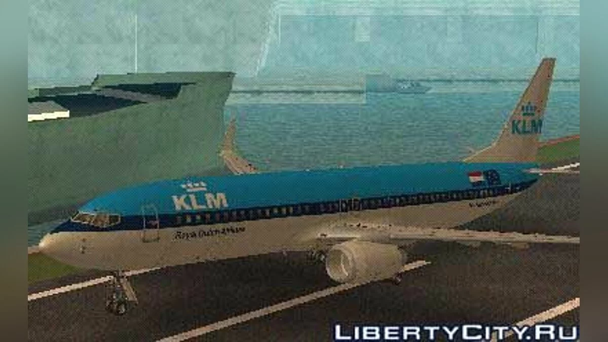 KLM Boeing 737 800 Skin / GTA San Andreas
