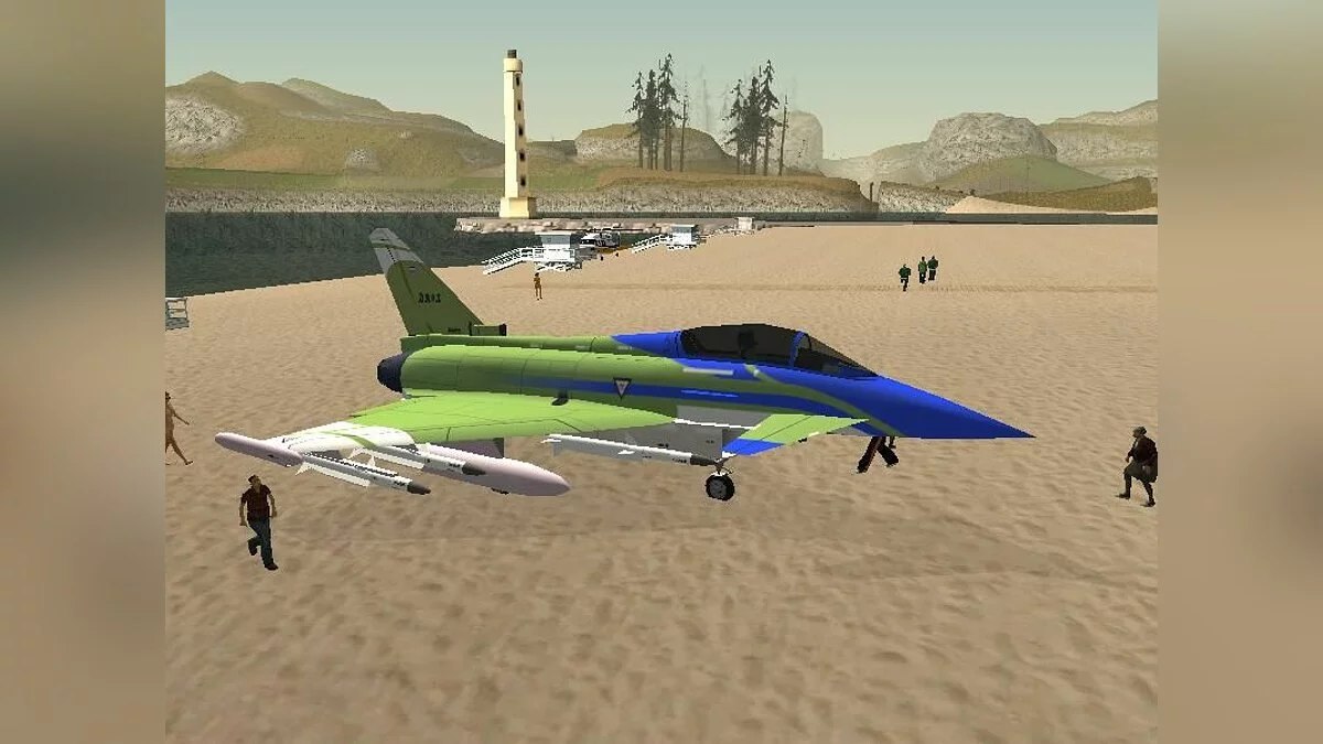 Eurofighter 2010 / GTA San Andreas