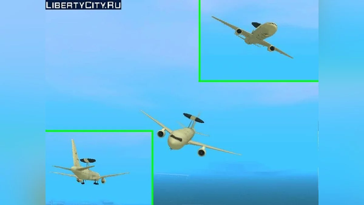 Boeing E-767 / GTA San Andreas
