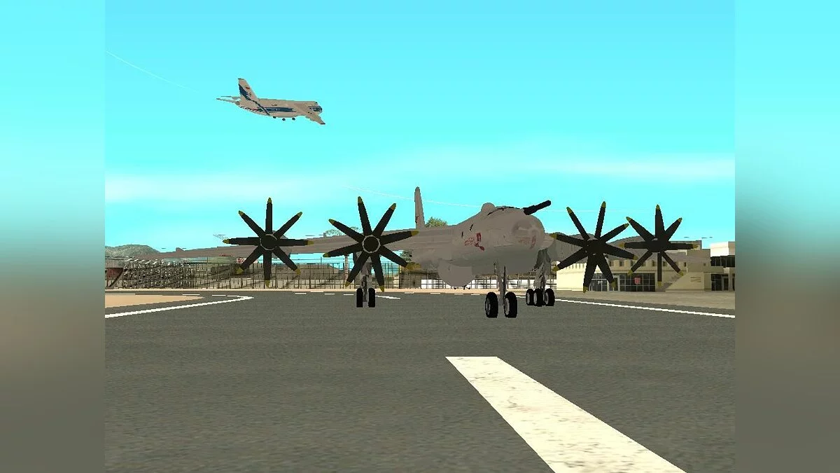 Туполев-95М / GTA San Andreas