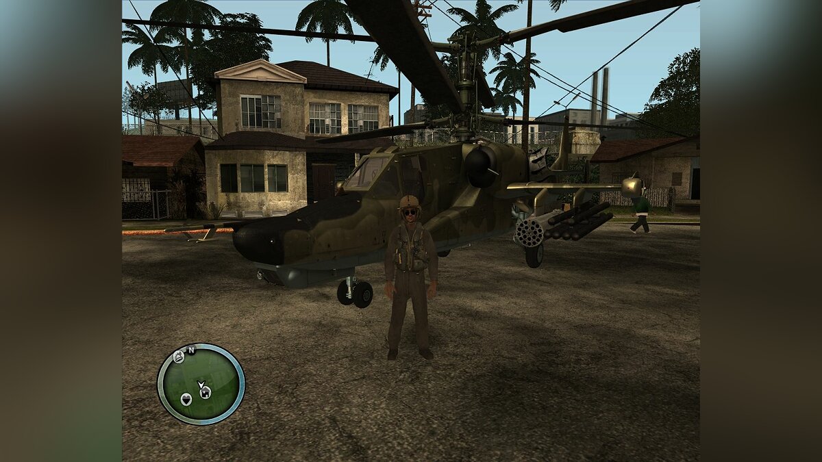 Скачать Kamov Ka-50 Black Shark для GTA San Andreas