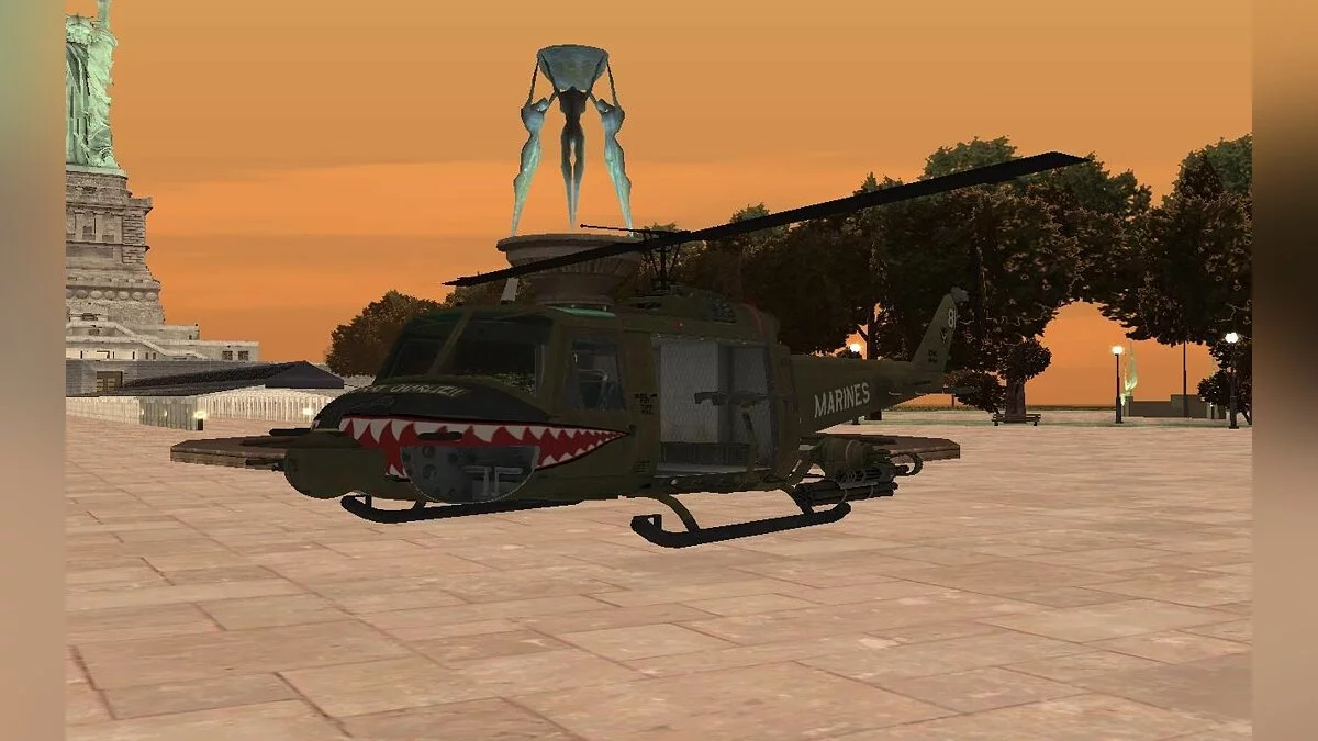 Huey Call of Duty BO / GTA San Andreas