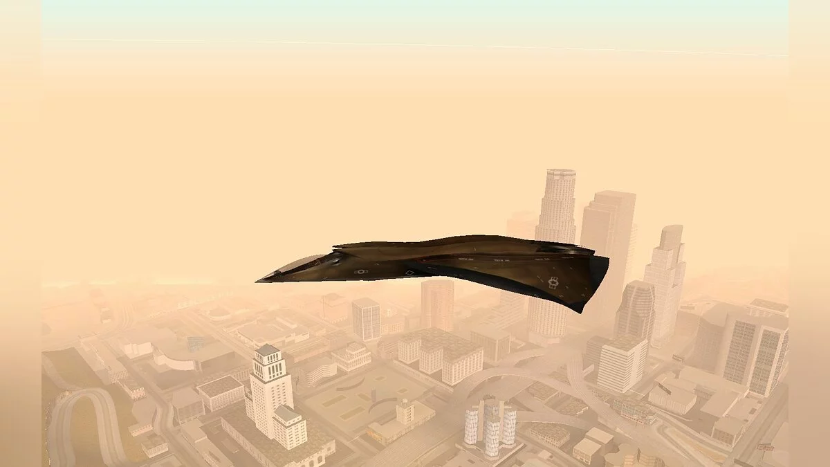 Extreme Deep Invader (EDI) UCAV / GTA San Andreas