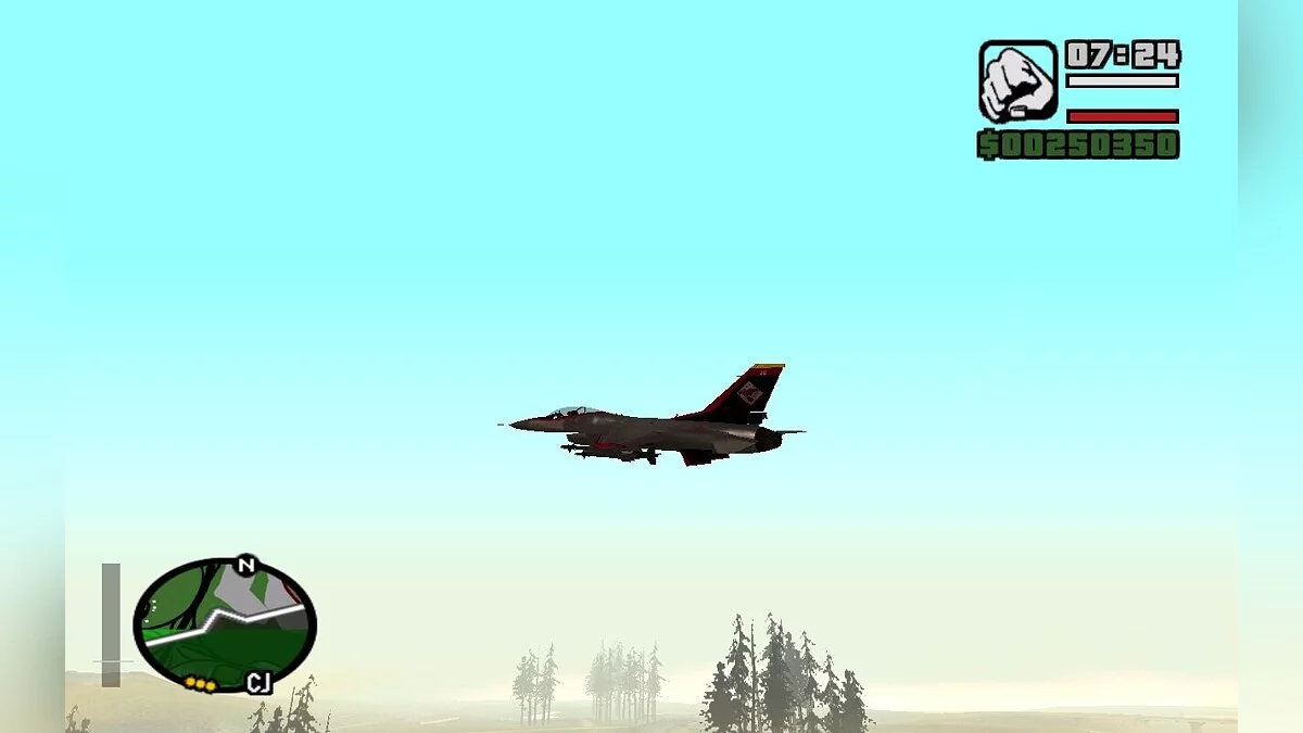 F-16C Historic Windhover / GTA San Andreas