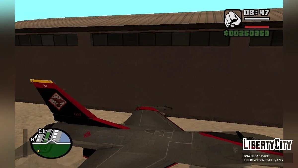 F-16C Historic Windhover / GTA San Andreas