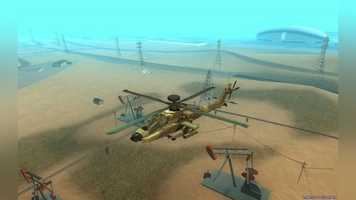 AH-64D Longbow Apache / GTA San Andreas