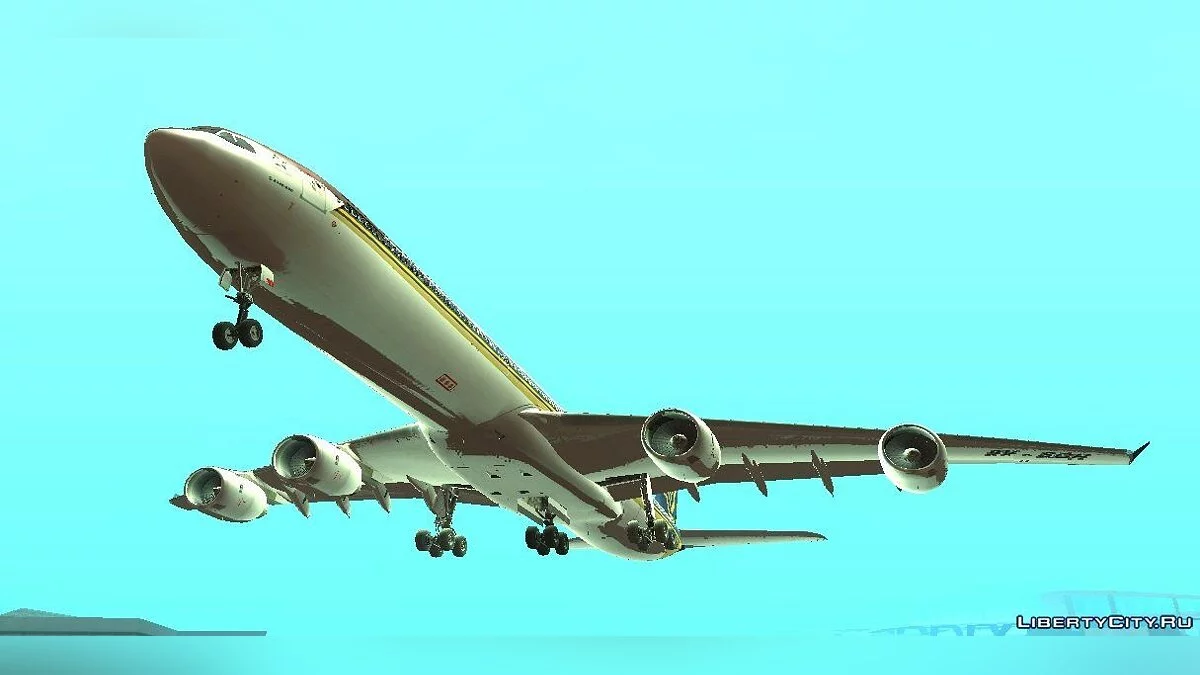 Airbus A340-600 / GTA San Andreas