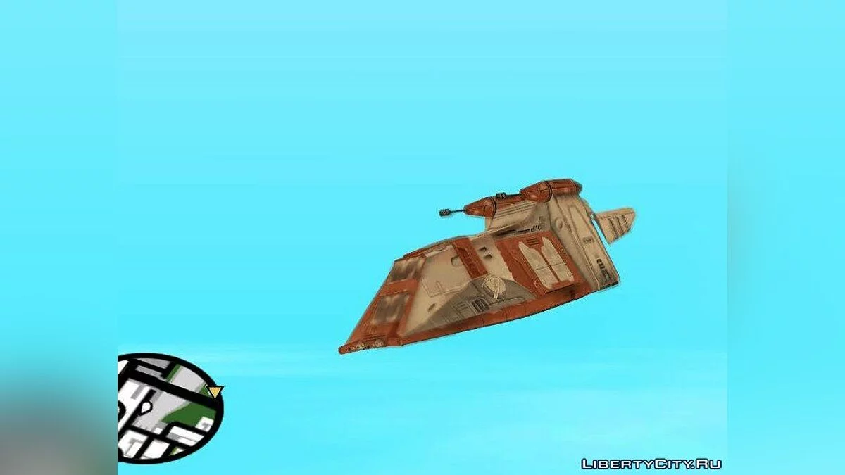 Звездолет из Star wars для GTA SA / GTA San Andreas