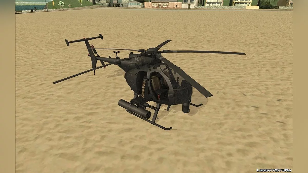 Мини-пак вертолётов из MW3 / GTA San Andreas