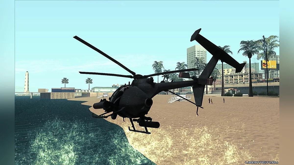 Мини-пак вертолётов из MW3 / GTA San Andreas
