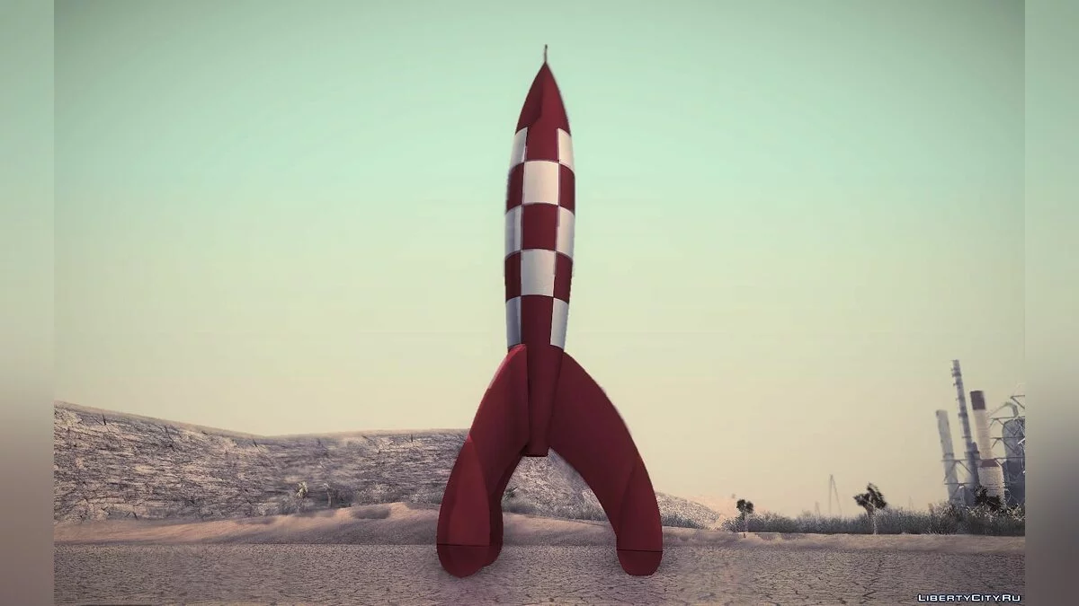 Tintin (Kuifje) Rocket / GTA San Andreas