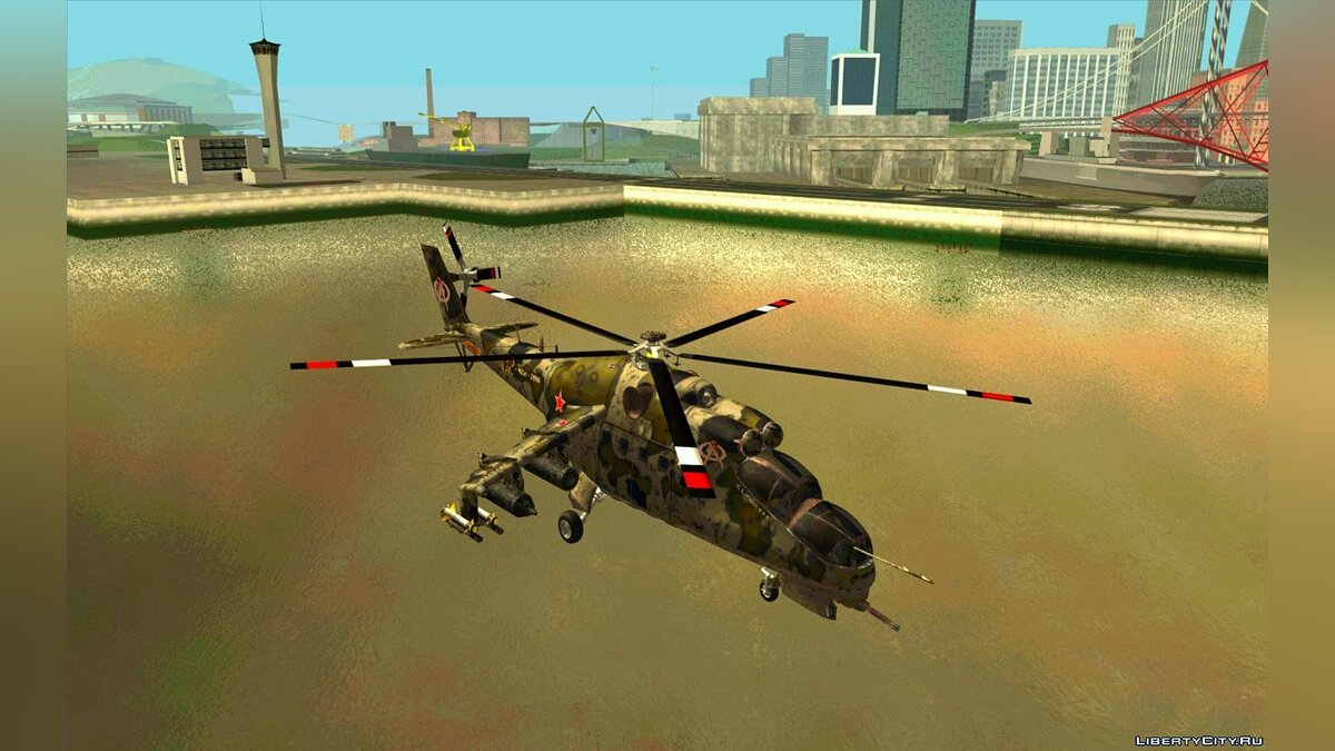 Скачать Mi 24 для GTA San Andreas