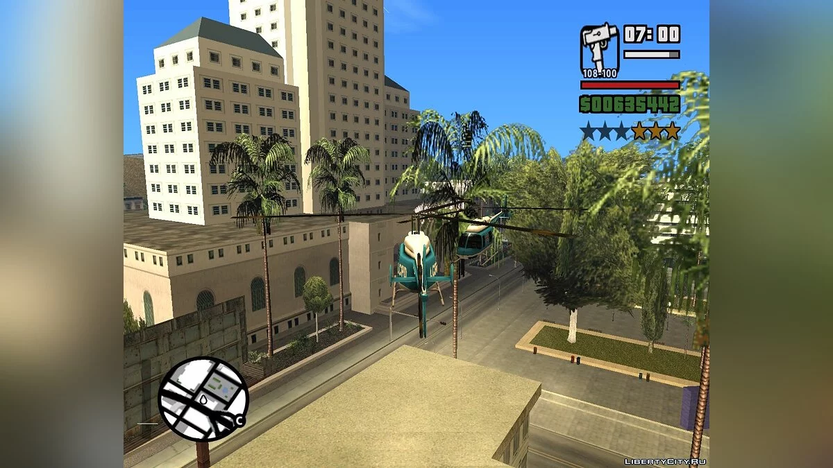 GTA LCS Police Maverick v3.0 [Final] / GTA San Andreas