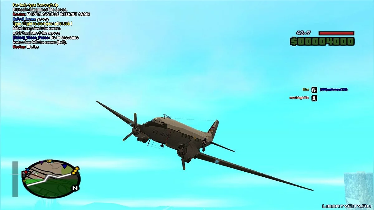 C-47 Skytrain / GTA San Andreas