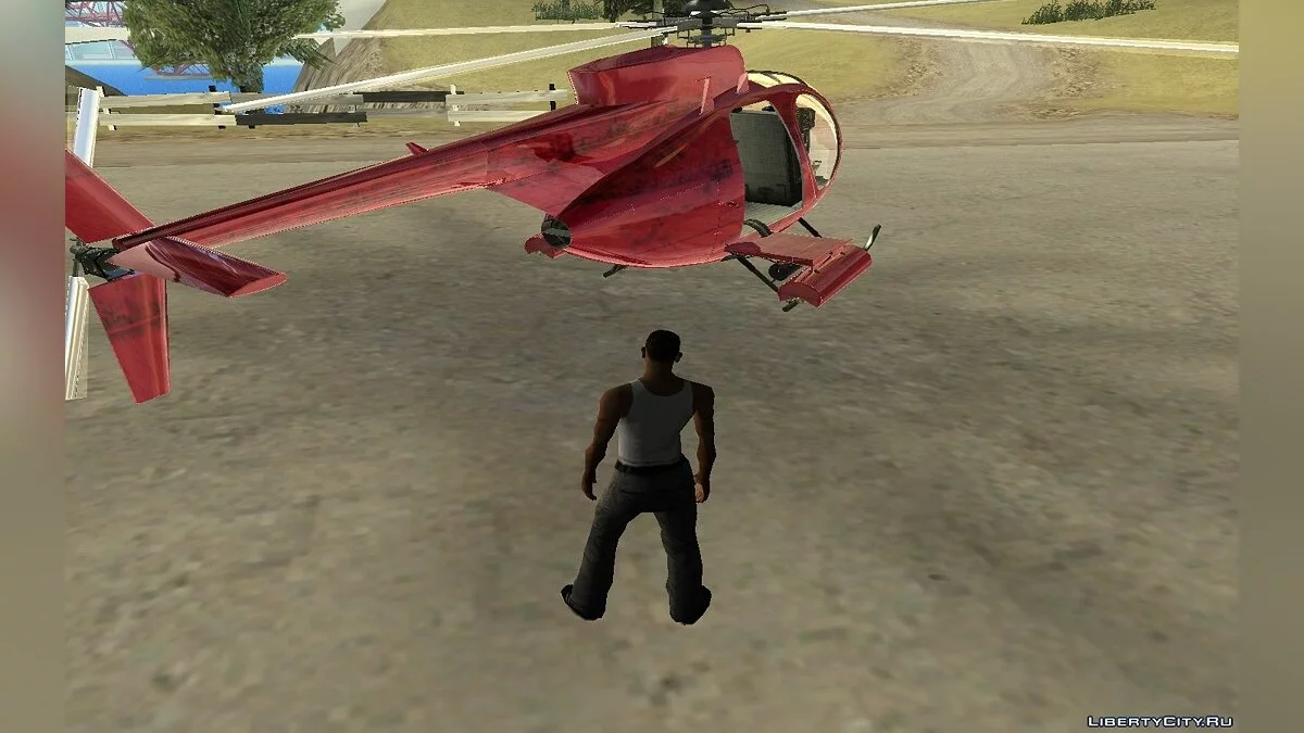 Buzzard Attack Chopper как в GTA 5 (V2) / GTA San Andreas