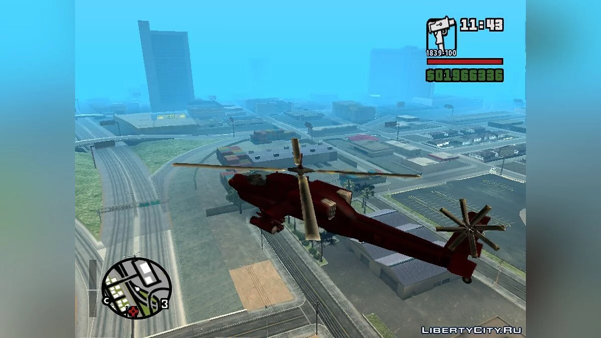 Sprayable Hunter / GTA San Andreas