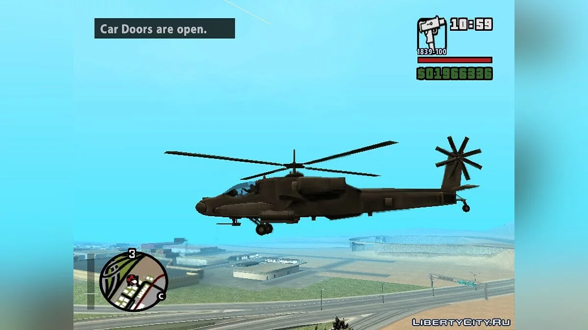 Sprayable Hunter / GTA San Andreas