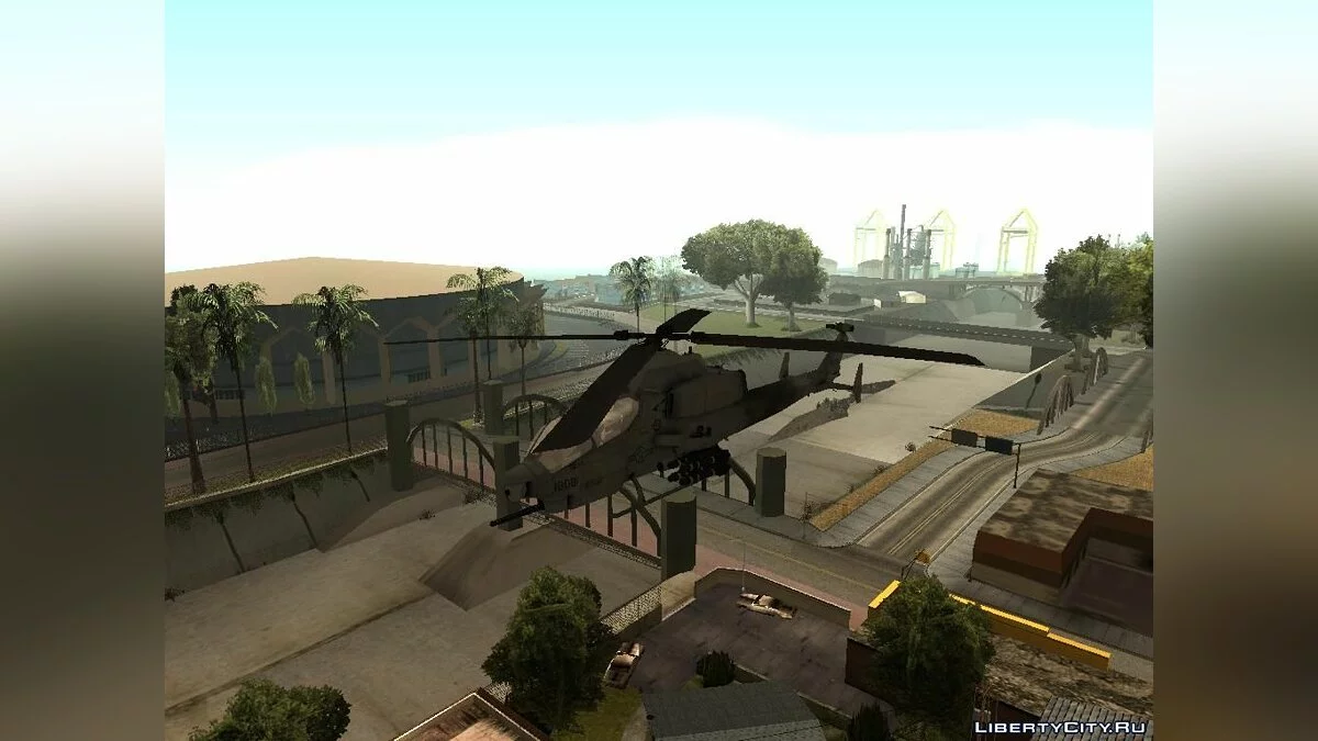 AH-1Z Super Cobra из Battlefield 2 / GTA San Andreas