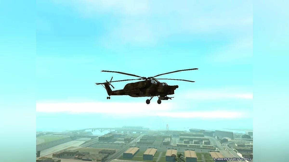 МИ-28 из Battlefield 2 / GTA San Andreas