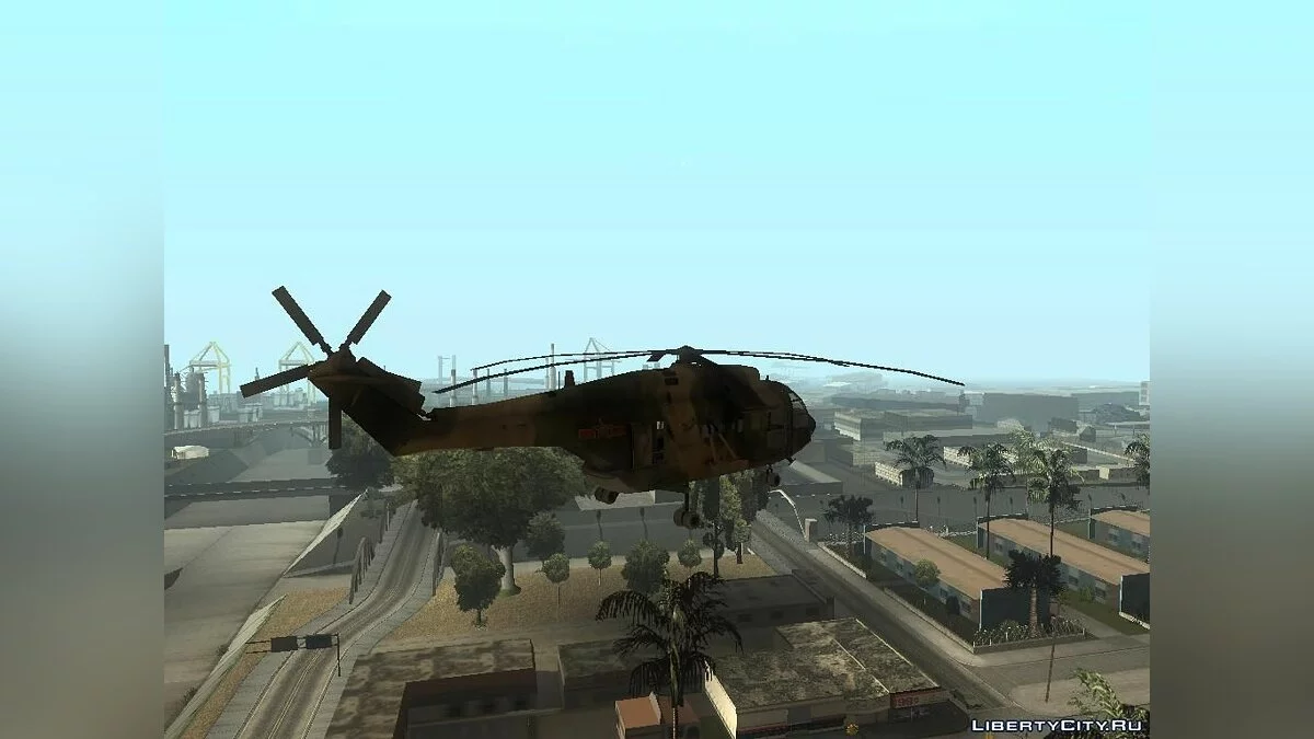 Вертолет Z-8 из Battlefield 2 / GTA San Andreas