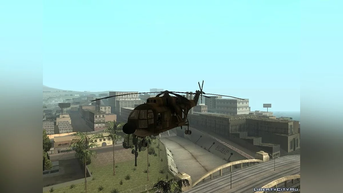 Вертолет Z-8 из Battlefield 2 / GTA San Andreas
