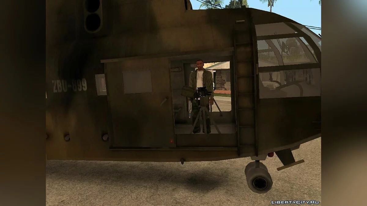 Вертолет Z-8 из Battlefield 2 / GTA San Andreas