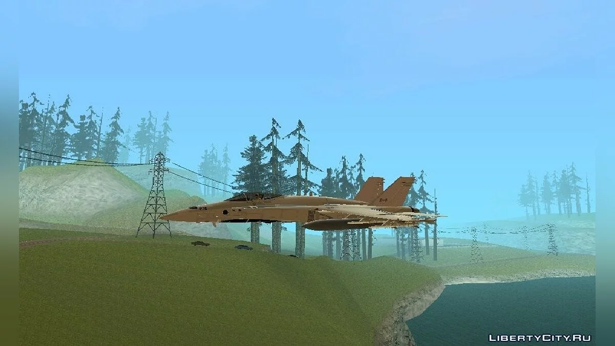 CF-18 Hornet / GTA San Andreas