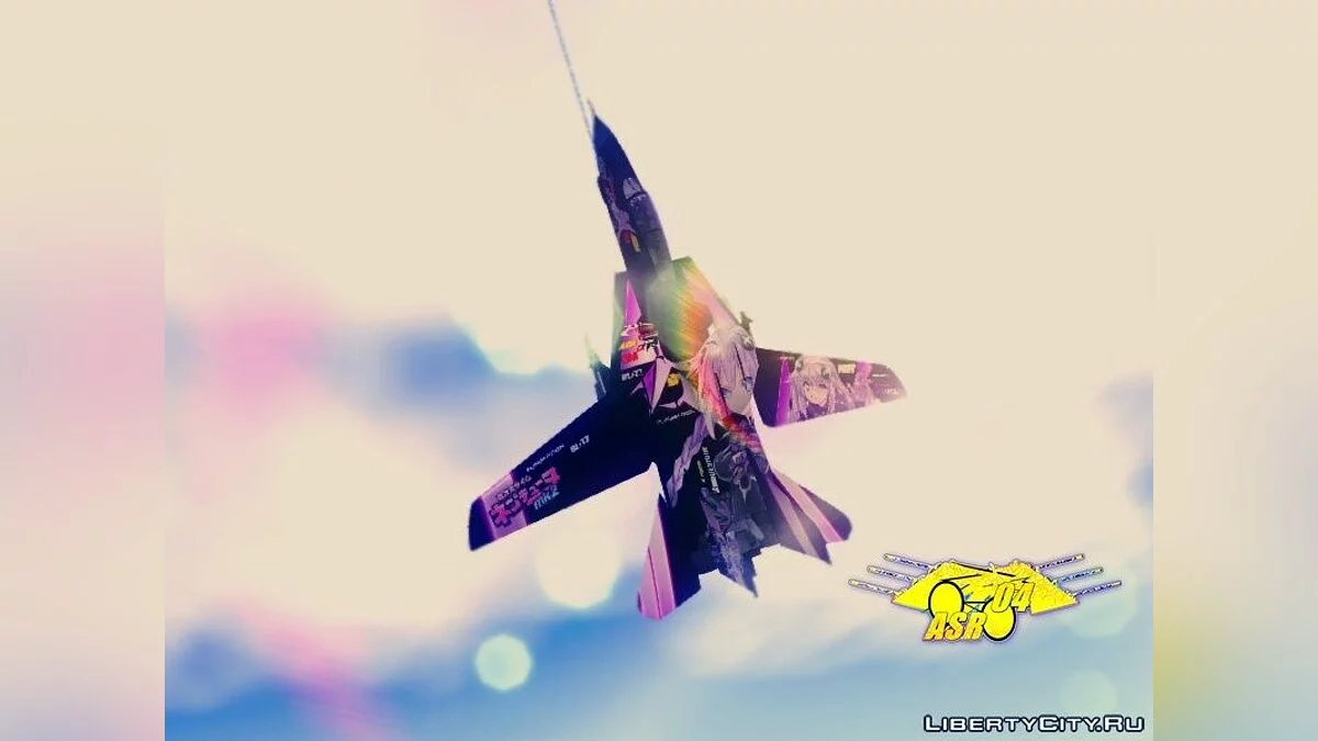 F-14D Purple Heart Itasha PJ  / GTA San Andreas