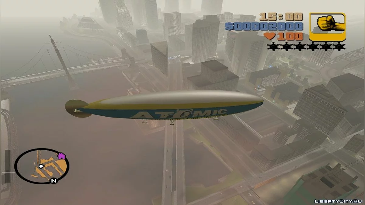 GTA SA: V Airship / GTA San Andreas
