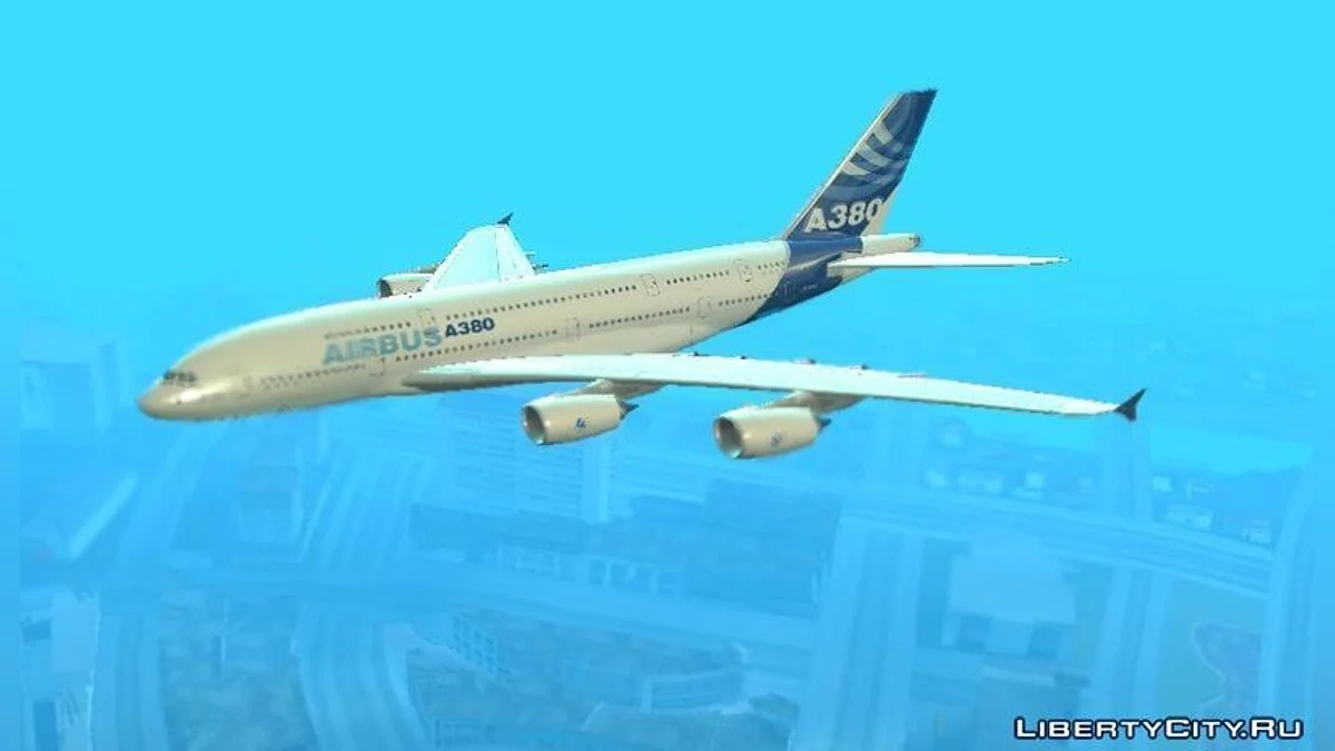Airbus A380-800 / GTA San Andreas