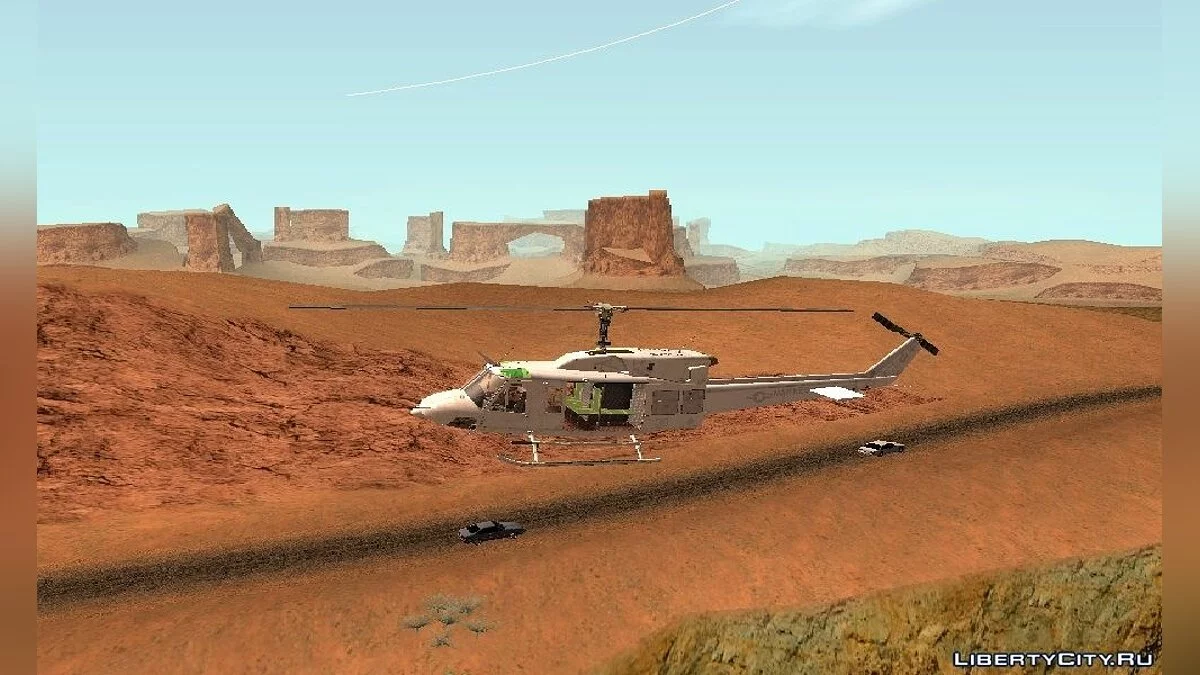 Bell UH-1N Twin Huey USMC / GTA San Andreas