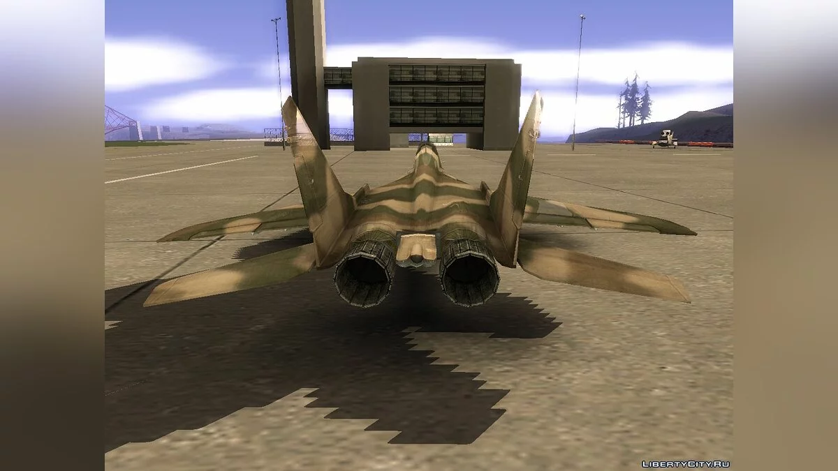 МиГ-29 из Battlefield 2 / GTA San Andreas