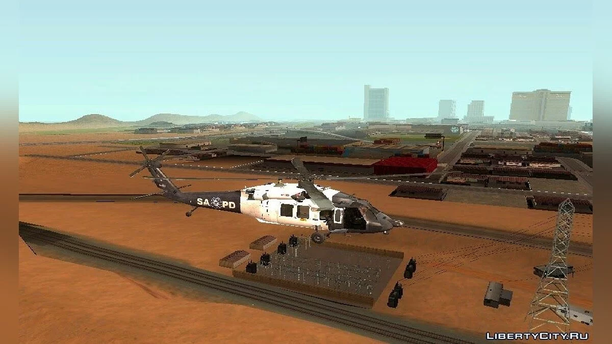 Sikorsky UH-60L Black Hawk San Andreas Pоlice Department / GTA San Andreas