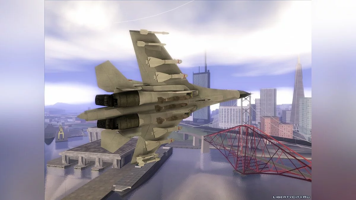 Су-30МКК из Battlefield 2 / GTA San Andreas