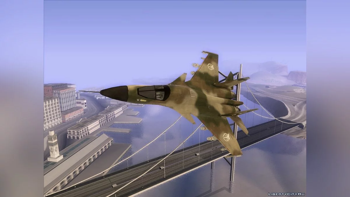 Су-34 из Battlefield 2 / GTA San Andreas