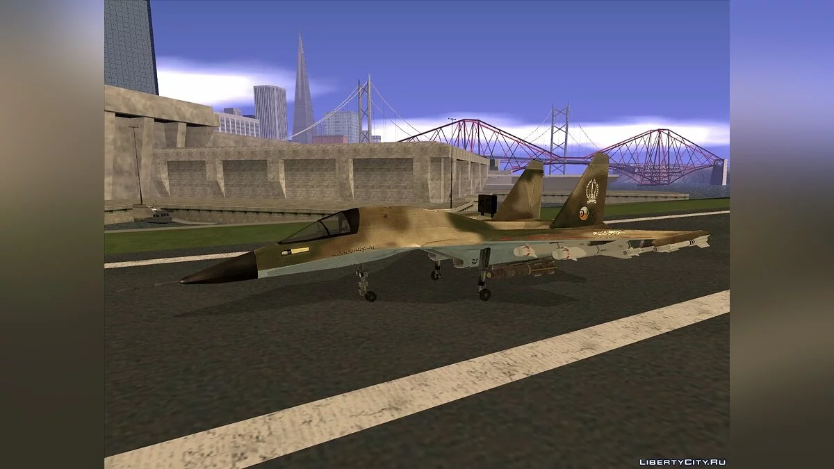 Су-34 из Battlefield 2 / GTA San Andreas