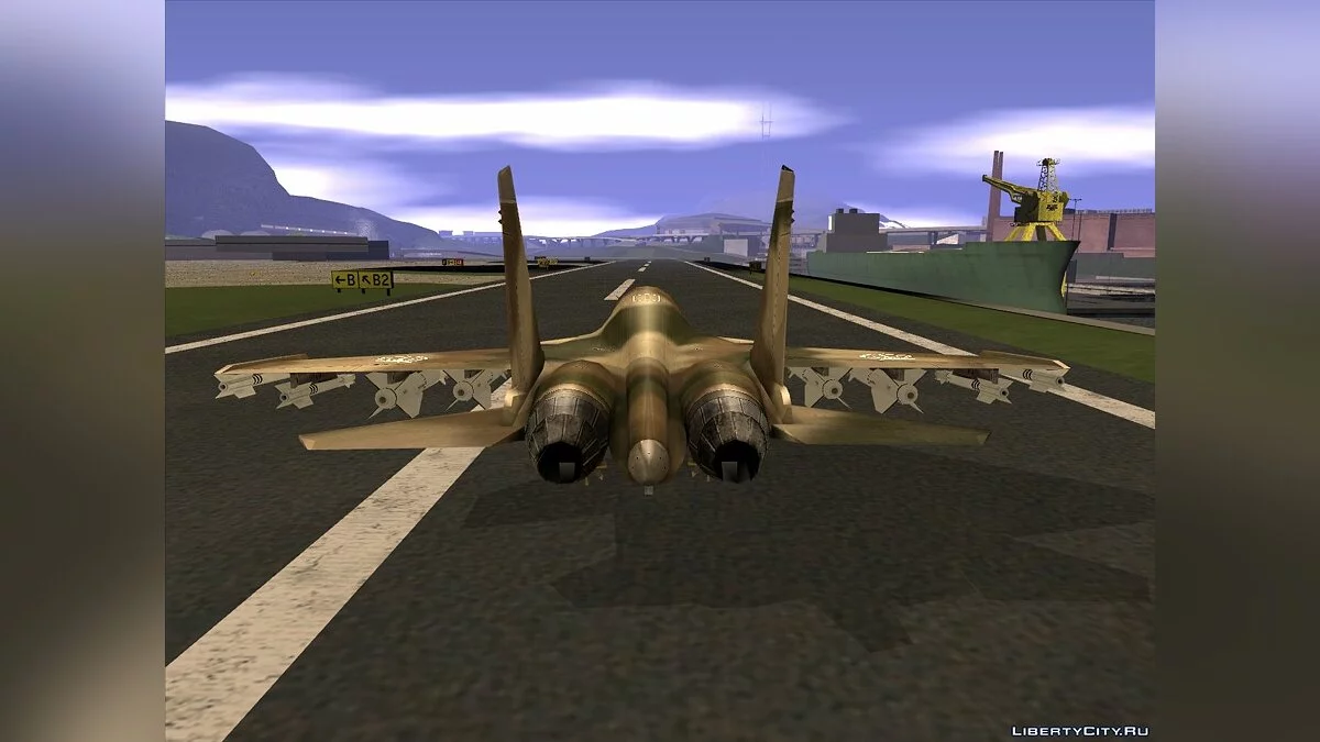 Су-34 из Battlefield 2 / GTA San Andreas