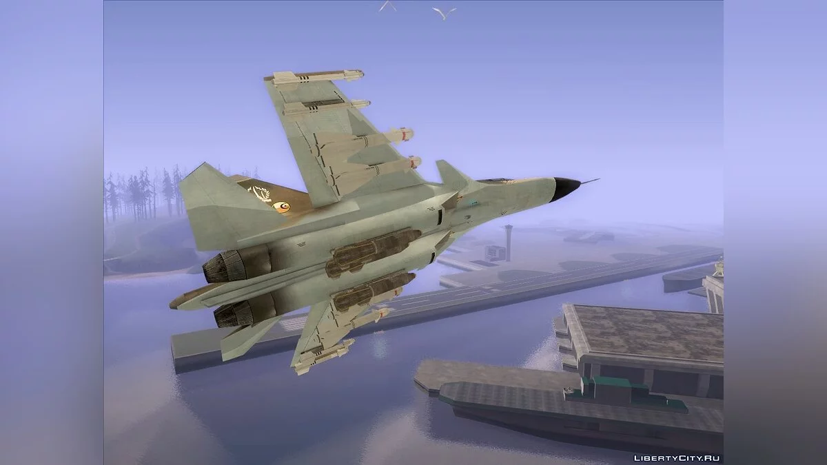 Су-34 из Battlefield 2 / GTA San Andreas