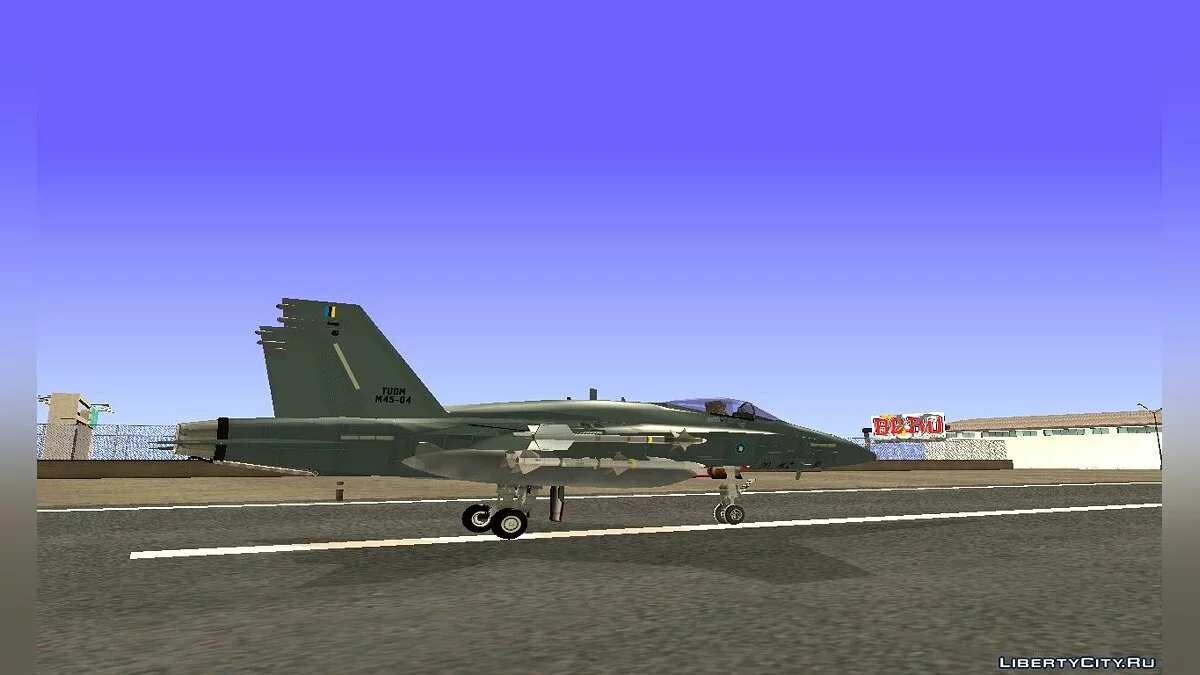 F/A-18 Hornet Malaysia Air Force / GTA San Andreas