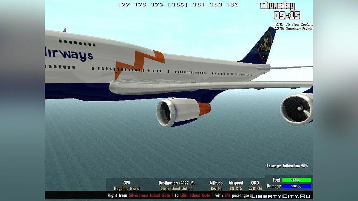 Jet Airways 747 Pilots Life  / GTA San Andreas