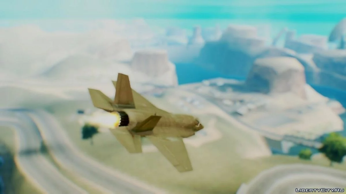 Lockheed F-35A Lightning II  / GTA San Andreas