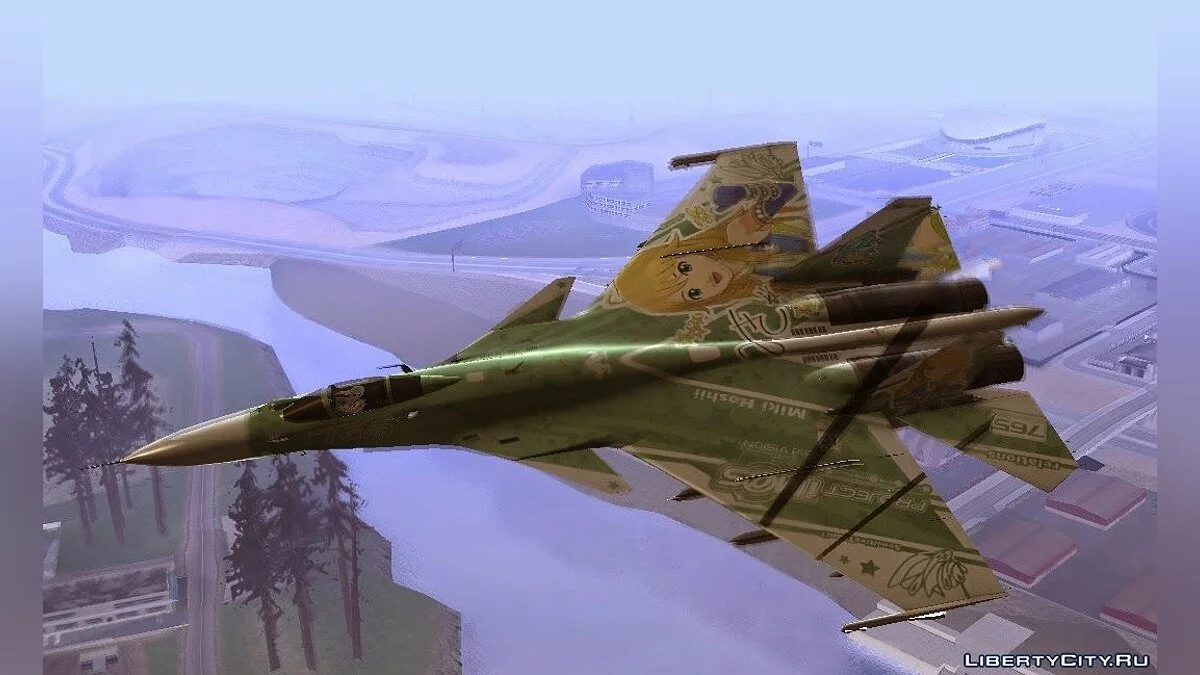 Su-33 Flanker-D / GTA San Andreas